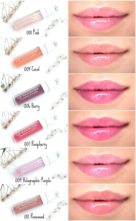 dior lip plumper swatches|best dior lip gloss.